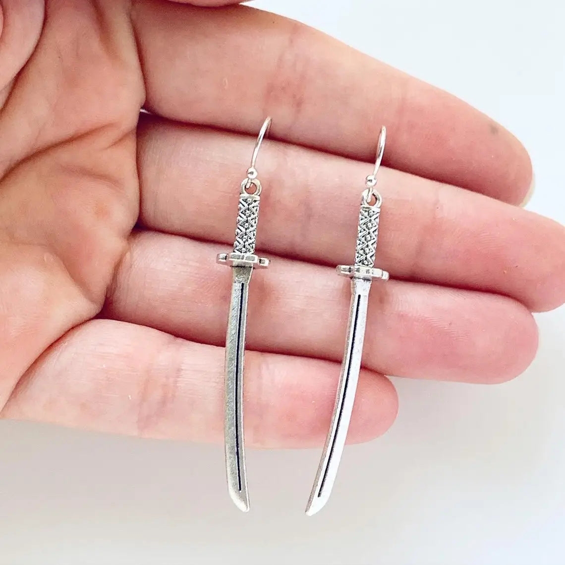 Boucles d'oreilles Katana